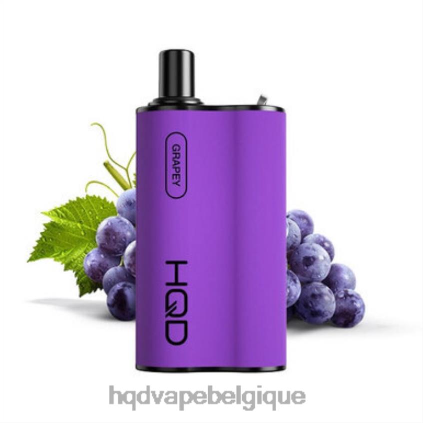 HQD BOX 4000 bouffées 4N6NN93 HPD vape avis raisin