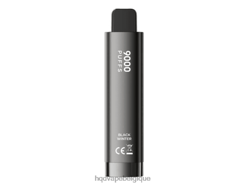 HQD CUVIE 9000 PUFFS jetable 4N6NN271 HPD vape belgique hiver noir