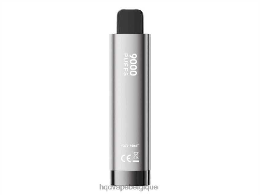 HQD CUVIE 9000 PUFFS jetable 4N6NN287 HPD flavors vape menthe céleste