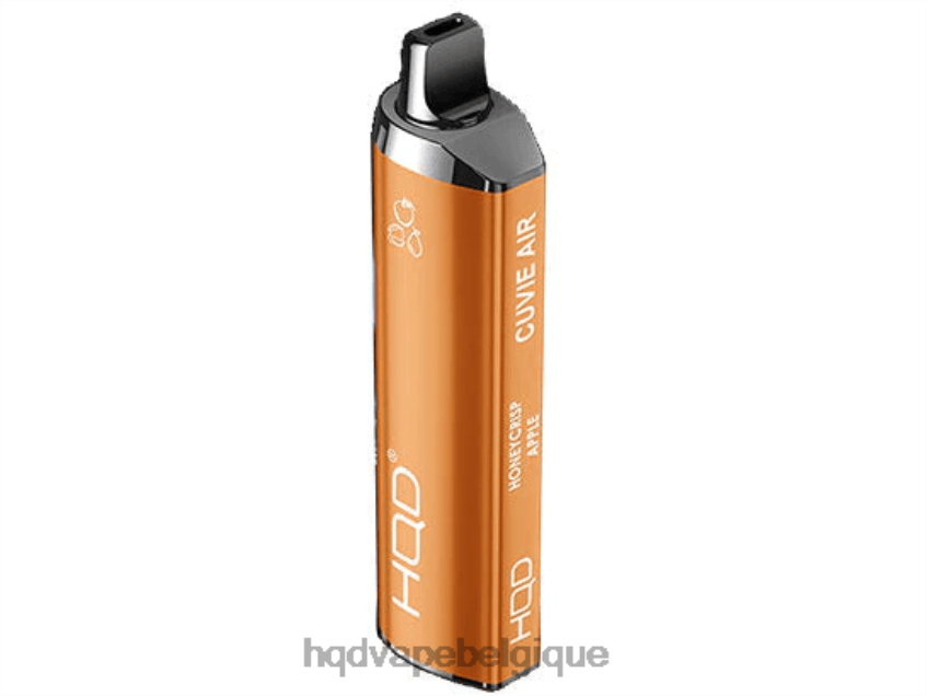 HQD CUVIE AIR jetable 4N6NN189 HPD nicotine free vape pomme croustillante au miel
