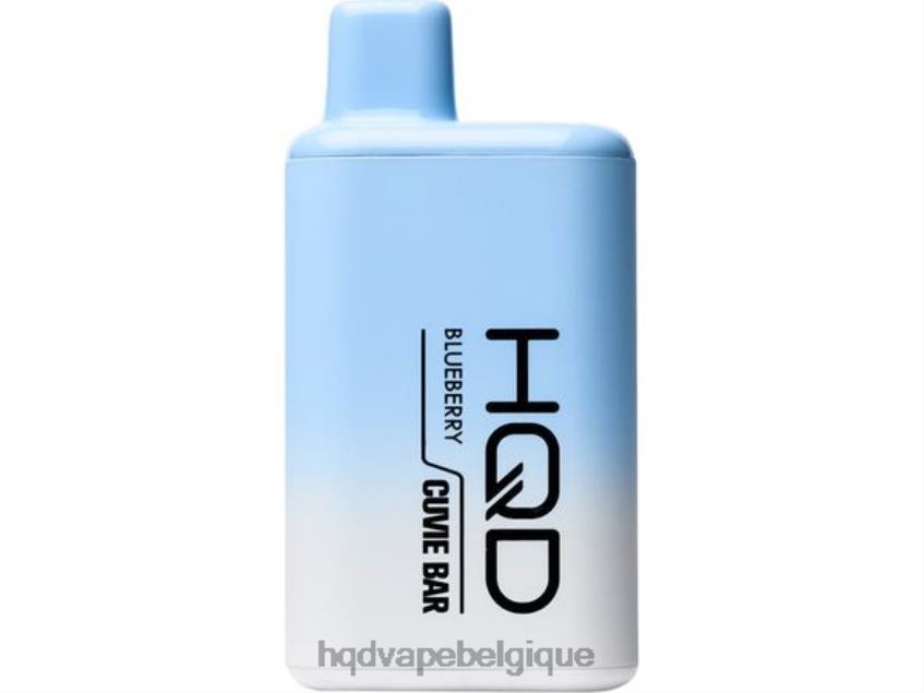 HQD CUVIE BAR jetable 4N6NN140 HPD e cigarette myrtille