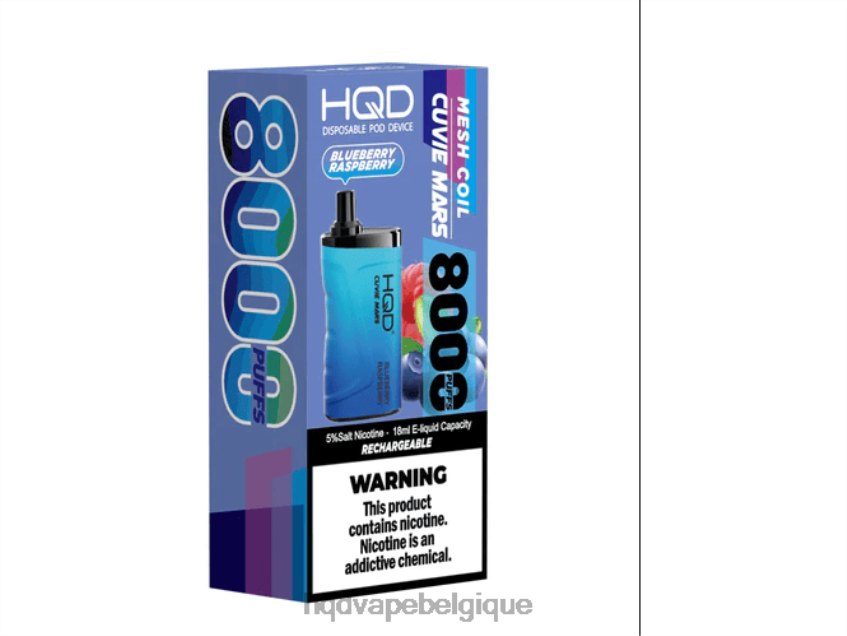 HQD CUVIE MARS jetable 4N6NN146 best HPD flavors myrtille framboise