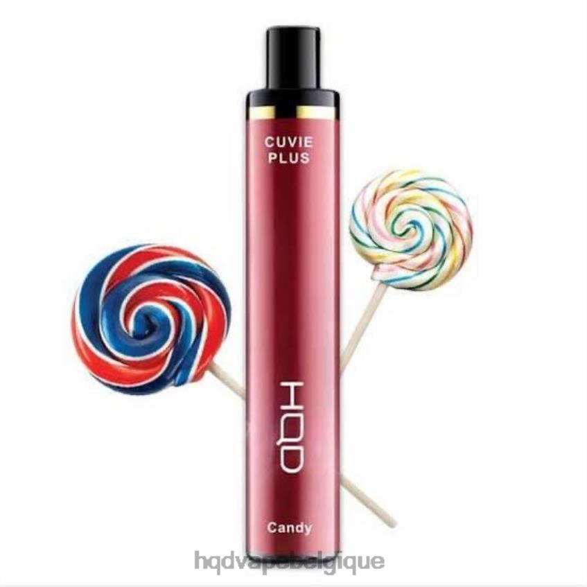 HQD CUVIE PLUS 1200 bouffées 4N6NN121 HPD vape belgique bonbons