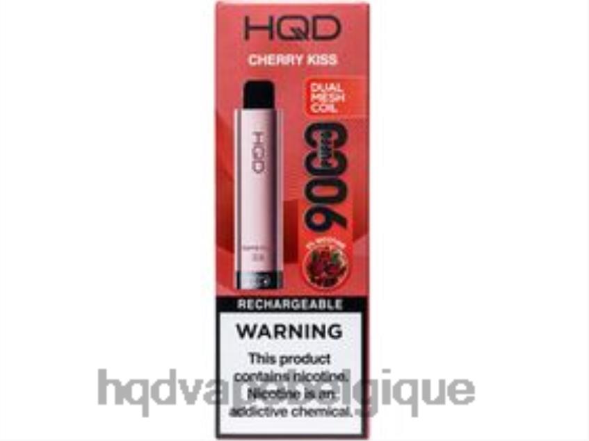 HQD CUVIE PLUS 2.0 jetable 4N6NN151 HPD vape belgique baiser de cerise