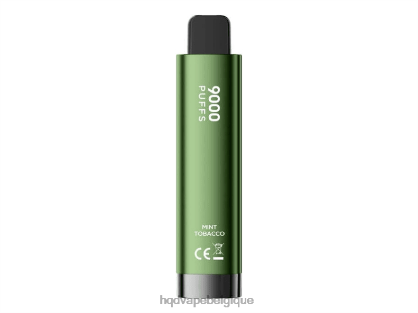 HQD CUVIE PLUS 2.0 jetable 4N6NN221 HPD vape belgique tabac à la menthe