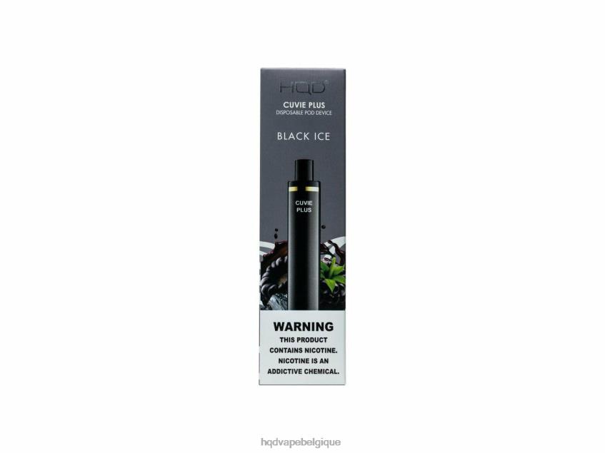 HQD CUVIE PLUS vape jetable 4N6NN136 best HPD flavors glace noir