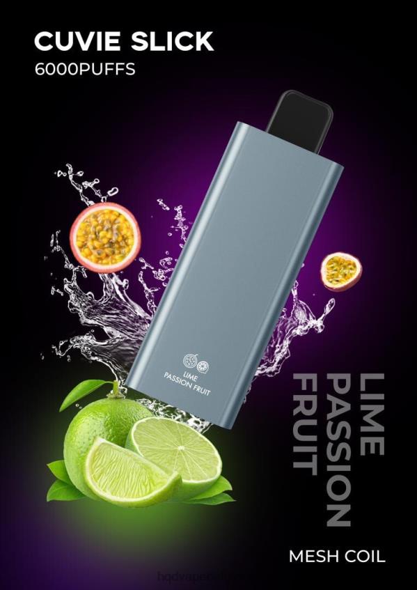 fruit de la passion au citron lisse
