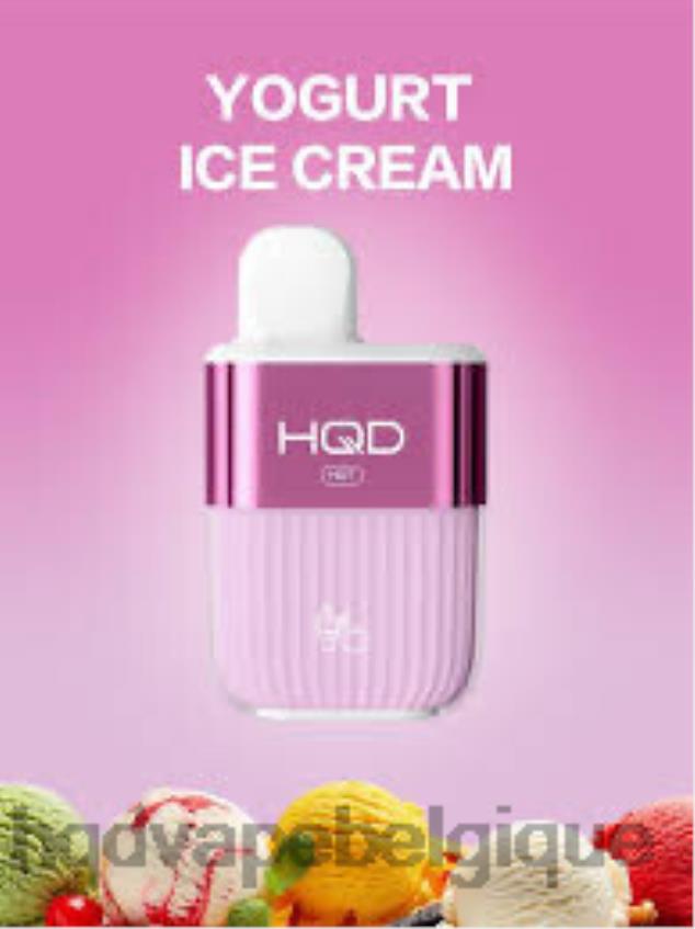 HQD HOT 5000 bouffées 4N6NN58 HPD prix glace au yaourt