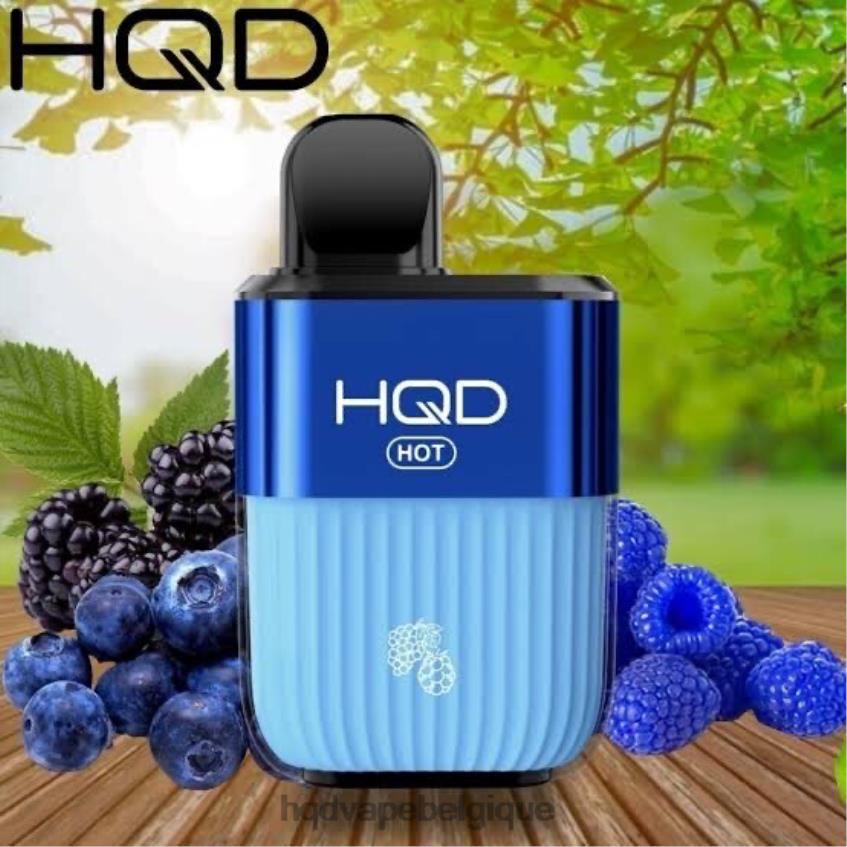 HQD HOT 5000 bouffées 4N6NN68 HPD prix baies fraîches