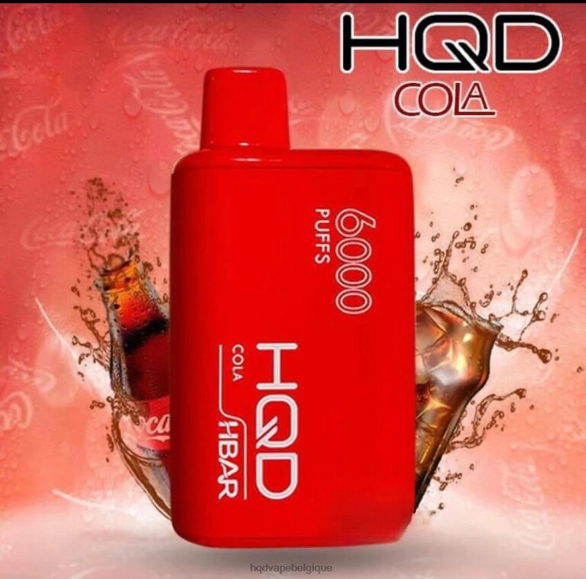 HQD HBAR 6000 bouffées 4N6NN46 best HPD flavors Cola