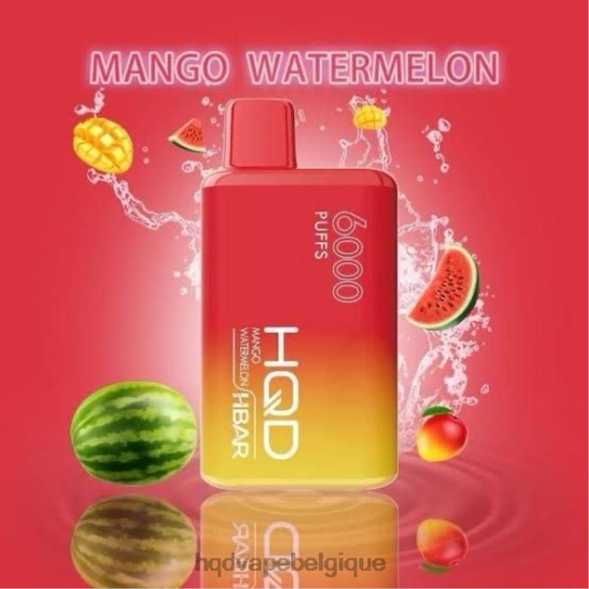 pastèque mangue