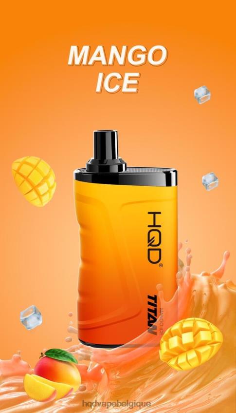 glace à la mangue